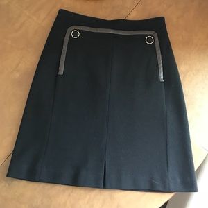 Tory Burch wool blend mini skirt